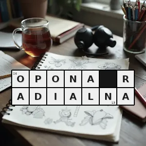 Hasło krzyżówkowe opona której kord ułożony jest promieniowo używana głównie w samochodach osobowych - opona radialna – rozwiązanie, synonimy, podpowiedzi i definicje krzyżówkowe